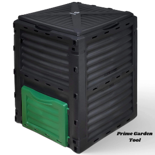 Composteur de jardin 300L Qualité Supérieure pour Jardin Déchets – Prime Garden Tools
