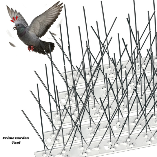 Pic Anti-Pigeon en Acier Inoxydable 3.5M Pack de 14 modules – Prime Garden Tools